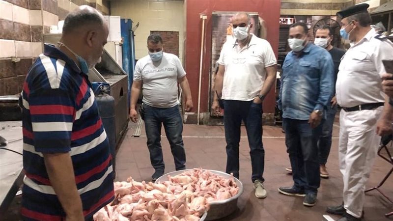 ضبط دواجن ولحوم فاسدة