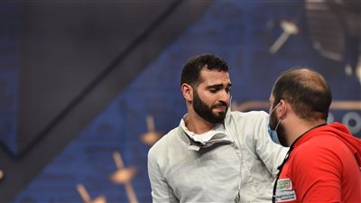 زياد السيسي يخسر بصعوبة أمام بطل إيطاليا بدور الـ 32 لسلاح السيف