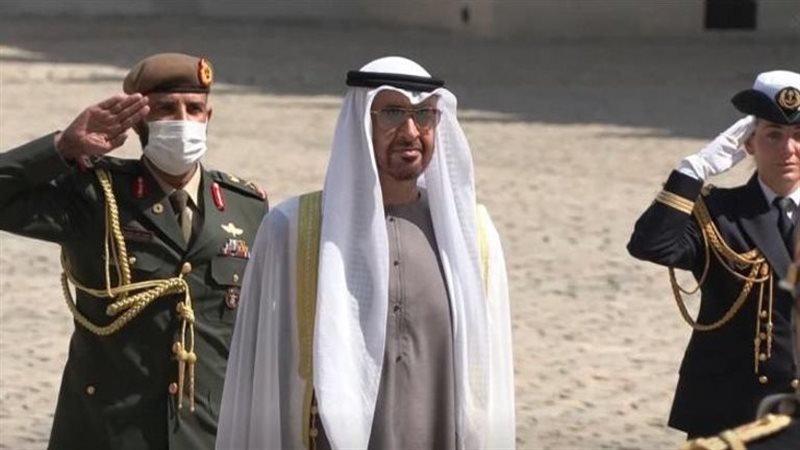 محمد بن زايد في فرنسا