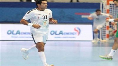 عمر الوكيل أفضل لاعب فى مباراة مصر والرأس الأخضر بنهائي أمم أفريقيا لليد