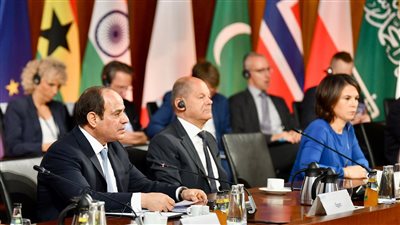 السيسي: نحرص على تدعيم الشراكة الاستراتيجية مع ألمانيا والتي تمثل ركيزة هامة للحفاظ على أمن واستقرار الشرق الأوسط