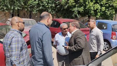 ضبط ٢٢ سيارة تعمل بدون تصريح في حدائق الأهرام | صور