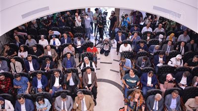 ضياء رشوان: الحوار هو الوسيلة الوحيدة للوصول إلى الشارع | صور