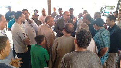 حملات مكثفة في الجيزة للتأكد من تطبيق التعريفة الجديدة | صور