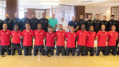 محمد معروف وهلهل يظهران في المباراة الافتتاحية لبطولة كأس العرب للشباب 