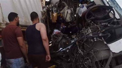 التحقيقات: سائق أتوبيس الموت في المنيا يقود تحت تأثير المخدرات