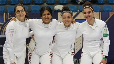 تأهل منتخب سيدات المبارزة لدور الـ16 في بطولة العالم