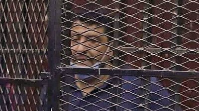 أول صورة للمتهم الثاني بقتل شيماء جمال من داخل قفص الاتهام 