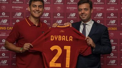رسميا.. روما الإيطالي يعلن تعاقده مع الأرجنتيني ديبالا حتى عام 2025