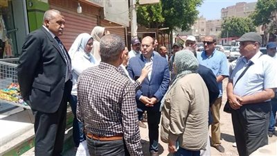 نائب محافظ الجيزة يتفقد مشروع الصرف الصحي بقرية ناهيا بكرداسة | صور