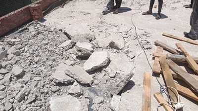 حملات مكبرة لإزالة الأبنية المخالفة والتعديات بقرى الشرقية