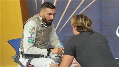 علاء أبوالقاسم يودع منافسات فردي سلاح الشيش من ربع النهائي