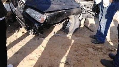 الاستعلام عن حالة 10 عمال مصابين في انقلاب سيارة ربع نقل بطريق الصف