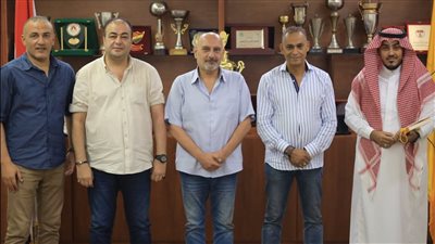 الإسماعيلي يستقبل مسئولي نادي حطين السعودي