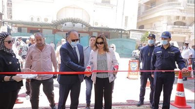 محافظ دمياط تفتتح مبنى الحماية المدنية الجديد