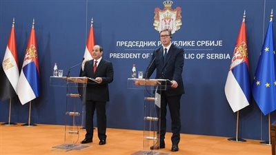 شاهد.. تفاصيل نشاط الرئيس السيسي في بلجراد