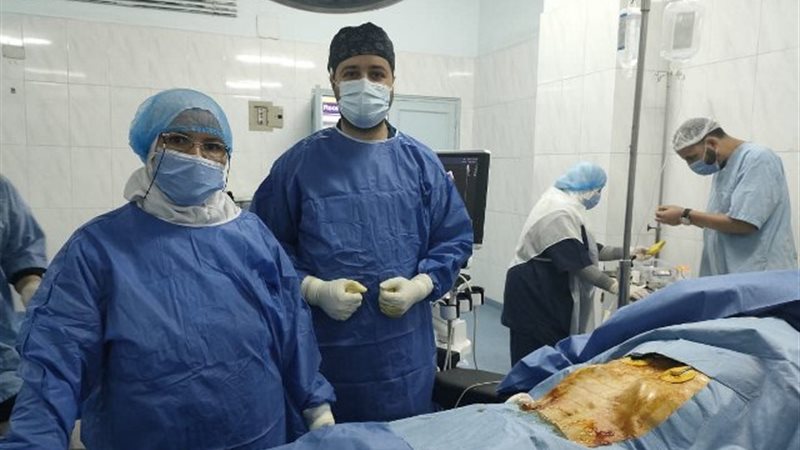 اجراء عملية الكى