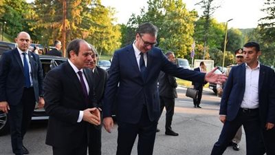 جامعة بلجراد: منح السيسي درجة الدكتوراه الفخرية انطلاقًا من دوره في قيادة مصر خلال فترة عصيبة من الاضطرابات إلى مرحلة جديدة من التنمية والبناء.. وإعادة رسم الخريطة التنموية لمصر