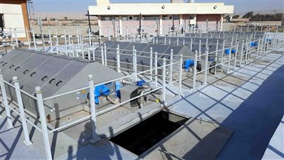 استكمال أعمال محطتي المعالجة الثلاثية بسوهاج غرب والكولا