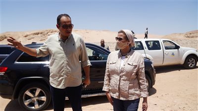وزيرة البيئة تتفقد مركز الزوار بمحمية رأس محمد بشرم الشيخ | صور