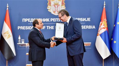 جامعة بلجراد: تكريم السيسي لجهوده في البناء والتنمية ومكافحة الإرهاب والفكر المتطرف وتطوير التعليم