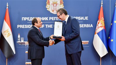  55 صورة ترصد تفاصيل زيارة الرئيس السيسي لصربيا