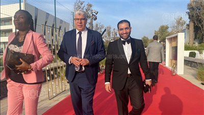 خاص..أحمد شوبير ووائل جمعة في حفل توزيع جوائز 