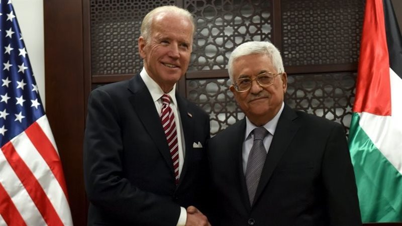 بايدن وأبومازن 