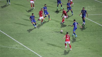 حسام حسن يحرز الهدف الأول للأهلي أمام الزمالك في نهائي كأس مصر | صور