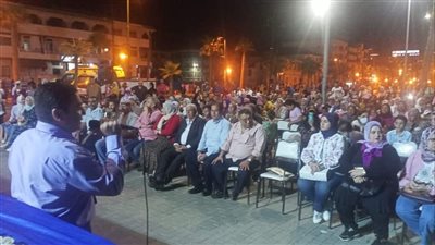  احتفالات صيف بلدنا 2 تحيي تراث الغناء العربي بمنطقة اللسان برأس البر 