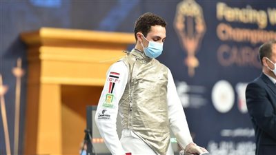 محمد حمزة: أتمنى تحقيق ميدالية في بطولة العالم للسلاح وإسعاد الجماهير