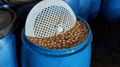 التحفظ على 6 أطنان مخللات غير صالحة للاستهلاك الآدمي بالجيزة