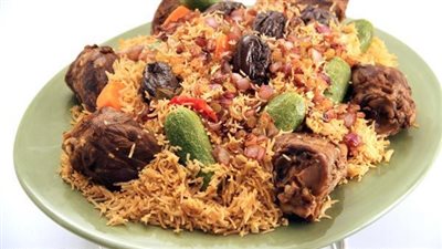 طريقة عمل الكبسة باللحمة لغداء مميز وزي الجاهزة