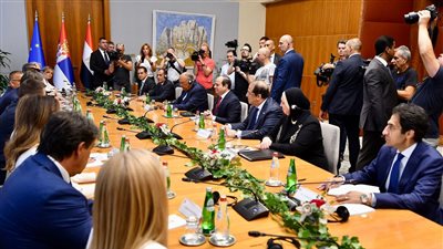 بسام راضي: هناك حرص شديد من القادة الأوروبيين الكبار للاستماع لوجهة نظر وتقديرات الرئيس السيسي لكيفية الخروج من الأزمات الموجودة.. وزيارة صربيا كانت رائعة وامتدادا للإرث التاريخي بين البلدين