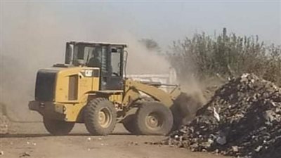 رفع 82 طن مخلفات صلبة وتراكمات الأتربة في حملة بأوسيم