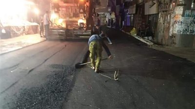 الجيزة تعلن انتهاء رصف شارع عبد المنعم رياض بحي الوراق | صور