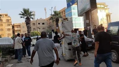 حملة مكبرة بمنطقة مشعل في الهرم استجابة للمواطنين | صور