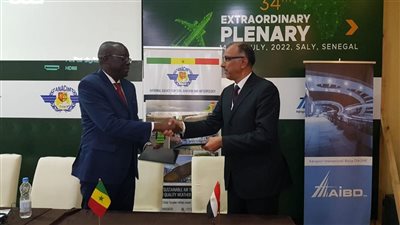 تفاصيل توقيع مصر للطيران بروتوكول تعاون مع الخطوط السنغالية 