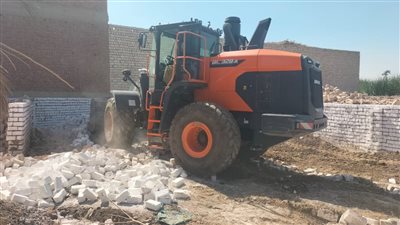 إزالة 29 حالة تعد على الأراضي الزراعية بالجيزة | صور 