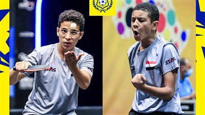 ثنائي الإسماعيلي يحصدان مع منتخب مصر ذهبية إفريقيا لتنس الطاولة