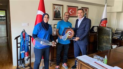 اتفاقية تعاون مشترك بين الاتحادين المصري والتركي للريشة الطائرة