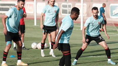 مران الأهلي الختامى استعدادا لمواجهة فريق الجونة بالدوري | صور 