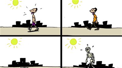 أحوال الطقس فى كاريكاتير فيتو