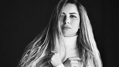 ريم مصطفى بالأبيض والأسود في أحدث ظهور