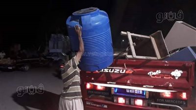 رفع حالات الإشغال للمحال والمنشآت التجارية بالواحات البحرية | صور