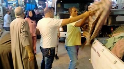 رفع 326 حالة إشغال بشوارع الحوامدية والبدرشين | صور