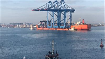 ميناء دمياط يستقبل 12 سفينة بضائع 