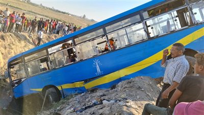 أسماء وفيات ومصابي حادث انقلاب أتوبيس نقل عام وميكروباص بالإسكندرية 