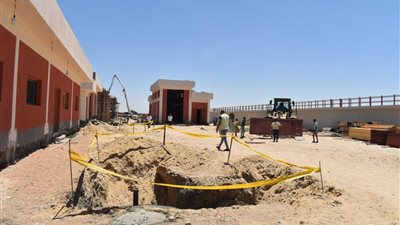 محافظ المنيا يتابع تنفيذ مشروعات المبادرة الرئاسية 