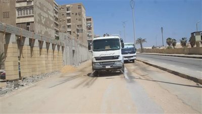 رفع 8169 طن مخلفات في حملة بالجيزة | صور